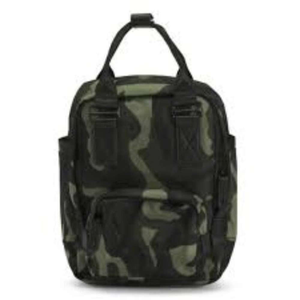 SOL & SELENE Camo Nylon Iconic Printed Backpack